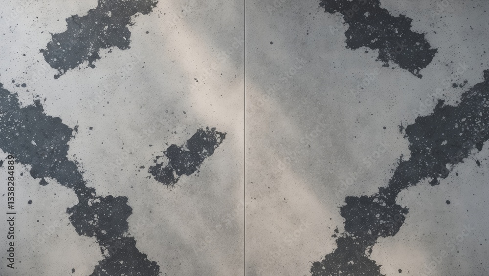 Poster terrazzo floor continuous pattern. composed of a textured surface. for decoration, textured print on