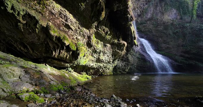  Fantastic waterfalls of Ferrera Italy