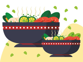 Chafing Dish Concept Illustration Stylish and Beautiful