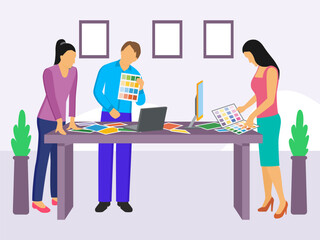 Event Planner Concept Illustration Stylish and Beautiful