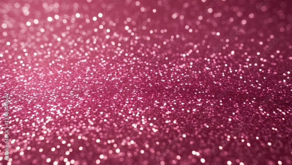 Aufkleber red background from wrapping paper with glitter