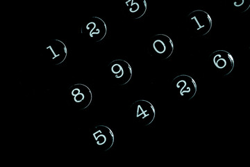 Background of numbers. from zero to nine. Numbers texture. Finance data concept. Mathematic....