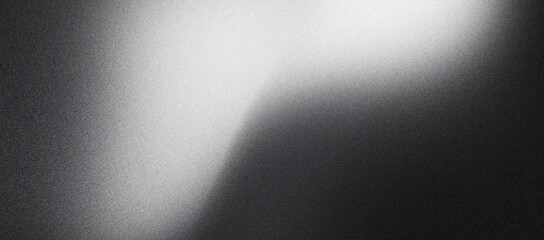 monochrome grainy texture black white noisy background, dark grunge abstract design retro banner poster and header backdrop design