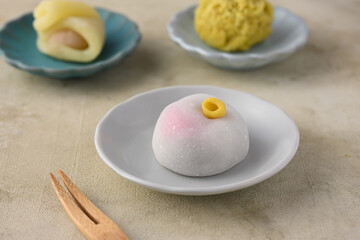 椿の和菓子	