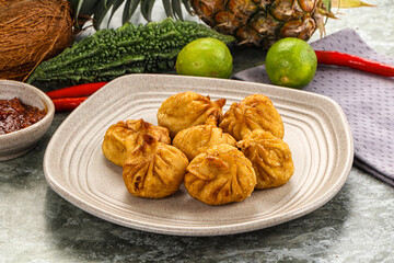 Tibetian cuisine - Momo stuffed dumplings