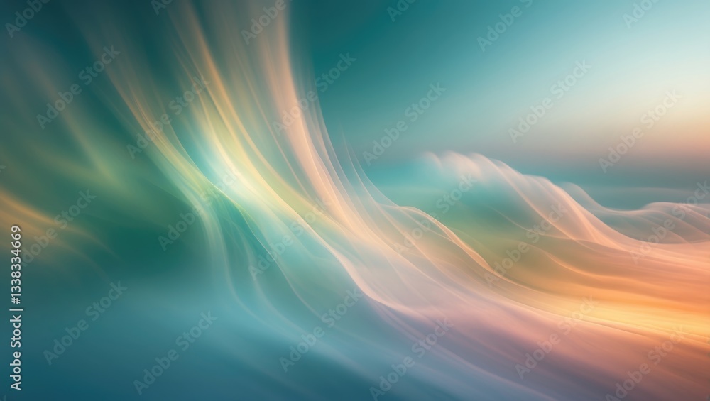 Poster prism-like light reflection or refraction abstract backdrop.
