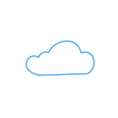 cloud vector element