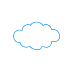 cloud vector element