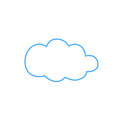 cloud vector element