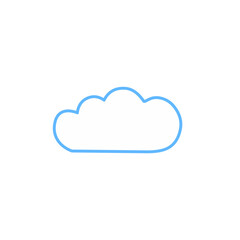 cloud vector element