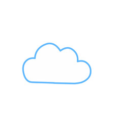 cloud vector element