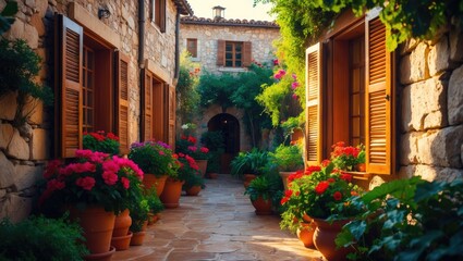 Fototapeta premium Stunning genuine house.