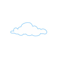 cloud vector element