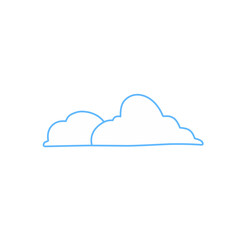 cloud vector element
