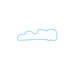 cloud vector element