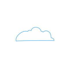 cloud vector element