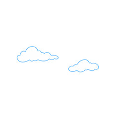 cloud vector element