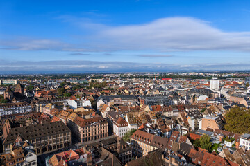 City of Strasbourg Cityscape in France