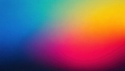 Obraz premium Colorful Abstract Gradient Background with Grain Noise Effect and Blurred Pattern