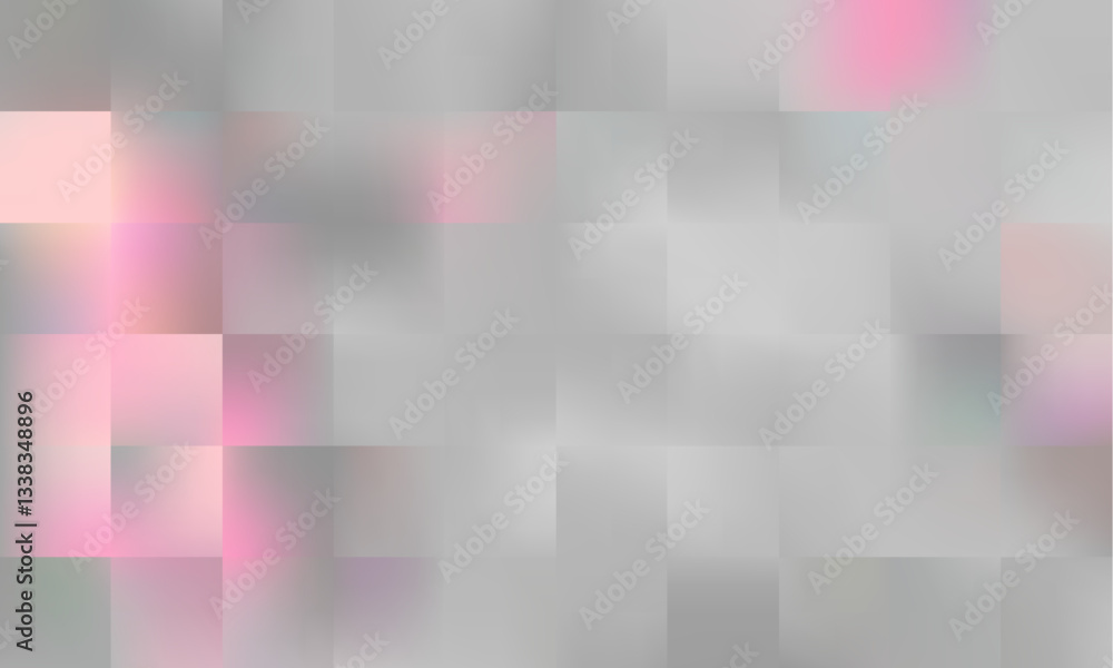 Poster this soft blue lowpoly mosaic abstract background with blurred squares is perfect for creative desig