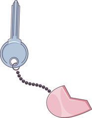 Heart Keychain