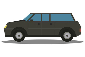 Hearse Concept Illustration Stylish and Beautiful