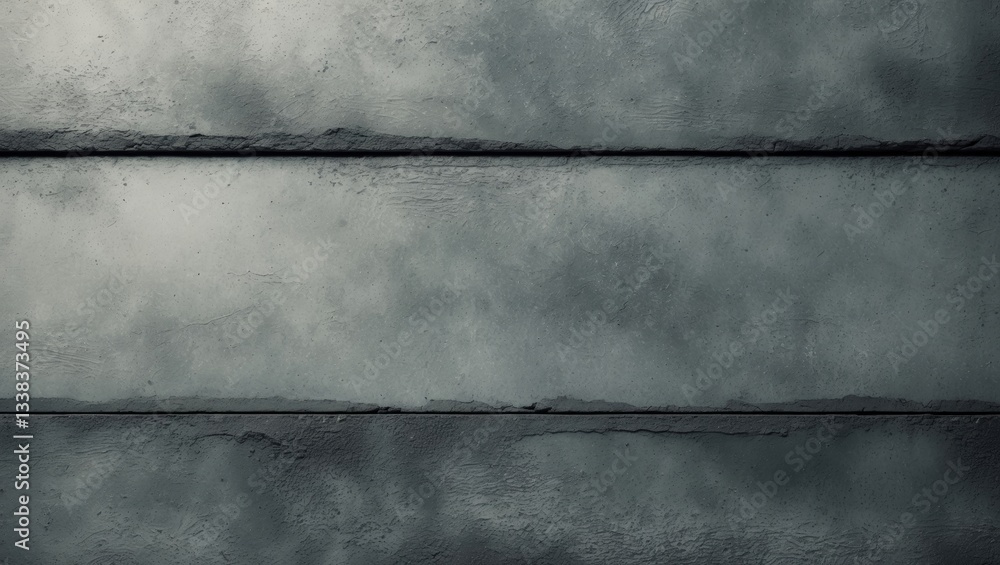 Poster horizontal pattern design on cement and concrete texture for background and pattern.