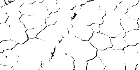 Earthquake Damage Simulation: Realistic Cracked Textures for Land, Walls, and Floors in Black, White, and Grey Tones, Capturing the Aftermath of Earthquakes
