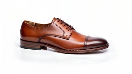 Leather Lace-Up Dress Shoe.