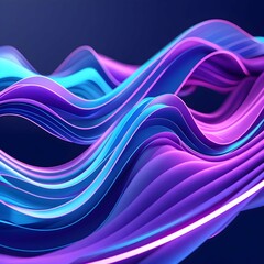 abstract background with waves