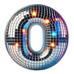 Multicolor disco alphabet letter set and numbers, retro style font design, sparkling line abc for poster, banner, website etc.