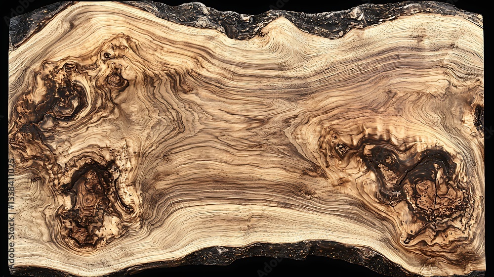 Aufkleber rustic wood slab texture background