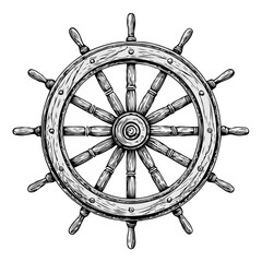 ship steering wheel