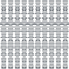 Short and long horizontal stripes form individual columns