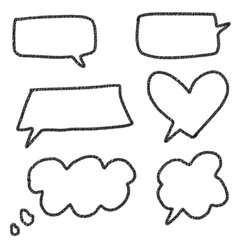 comic bubble pencil hand draw