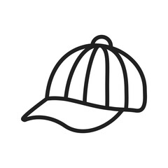 Hat icon vector image. Suitable for mobile apps, web apps and print media.