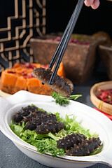 Hot pot ingredients: soaked mini plum ginseng