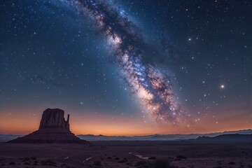 Mesmerizing Features of the Shimmering Milky Way and the Grandeur of Nighttime Beauty