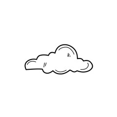 hand drawn cloud icon