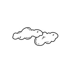 hand drawn cloud icon