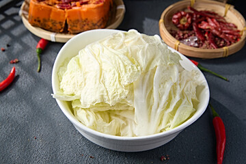 Hot pot hot pot ingredients hand shredded cabbage
