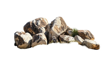 Large set of stone in the nature