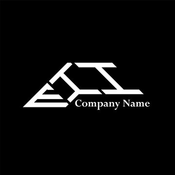 EII logo design, EII simple and modern logo. EII luxurious alphabet design