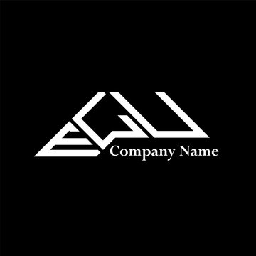 ELU logo design, ELU simple and modern logo. ELU luxurious alphabet design