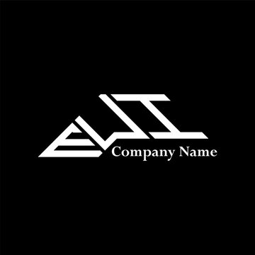 EUI logo design, EUI simple and modern logo. EUI luxurious alphabet design