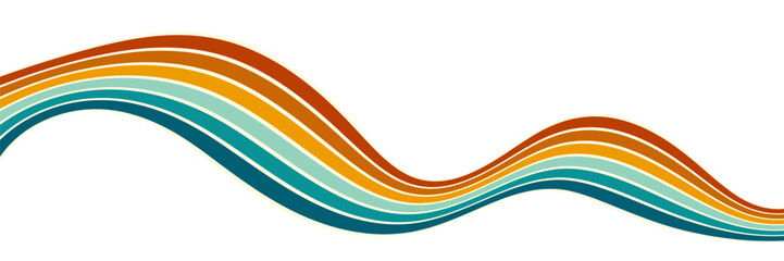 Vintage striped backgrounds, posters, banner samples retro colors 1970s 1900s 70s 80s 90s. Retro vintage style 70s striped background poster lines. Shapes vector design graphic 1980s.