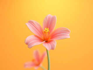 Obraz premium Colorful flower graphic poster PPT background, abstract flower computer wallpaper background