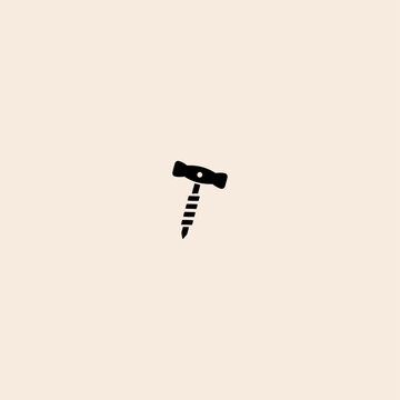 recommend clip art: Corkscrew for opening wine bottles icon flat vector design.