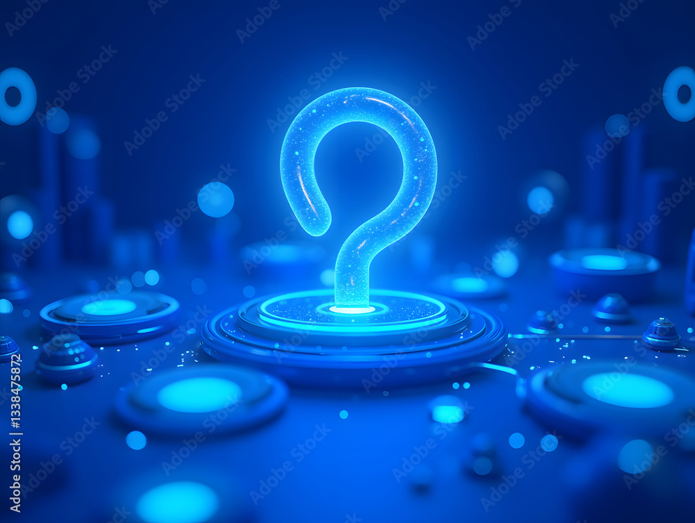 Poster high tech futuristic technology abstract technology particle mesh style background