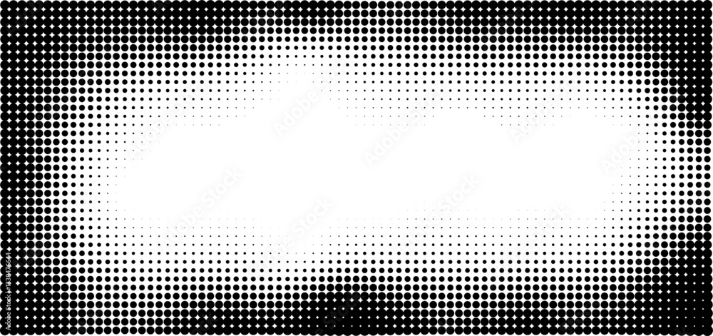 Poster abstract grain dot pattern background. vector halftone gradient texture. sand, grain, grunge stipple